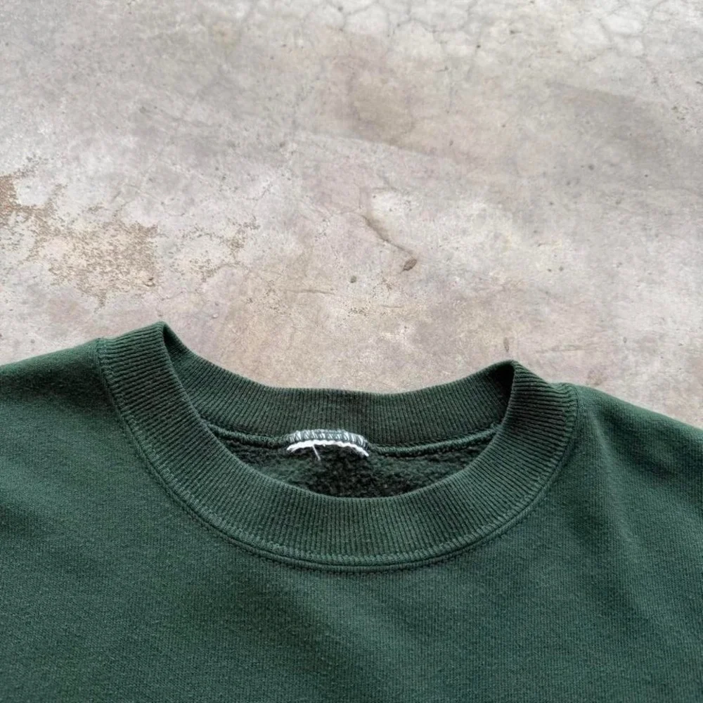 Vintage 90's Forrest green st Vincent crewneck graphic sweatshirt